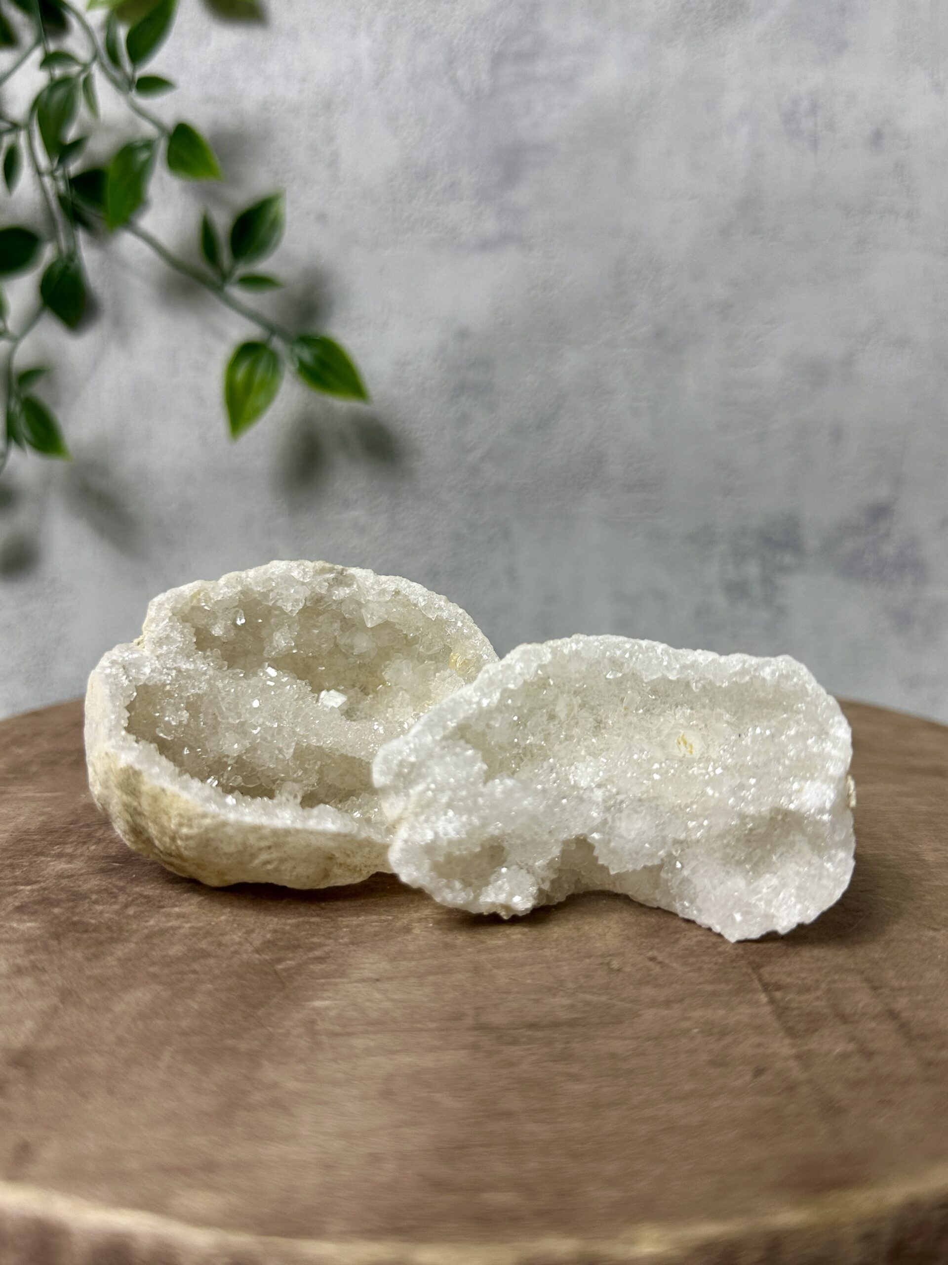 Bergkristal geode